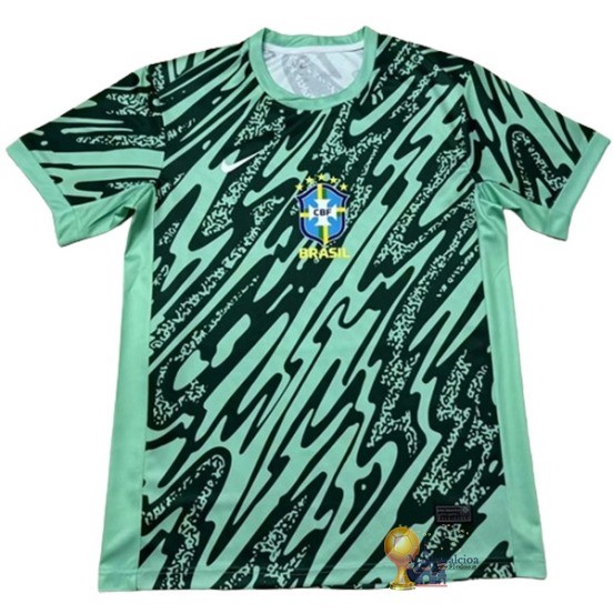 Thailandia Portiere Maglia Brasile 2024 Verde