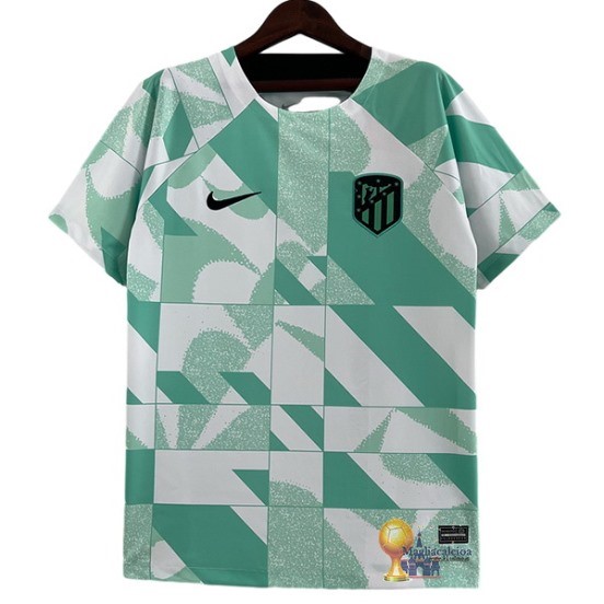 Thailandia Previo al partido Maglia Atlético Madrid 2023 2024 Verde