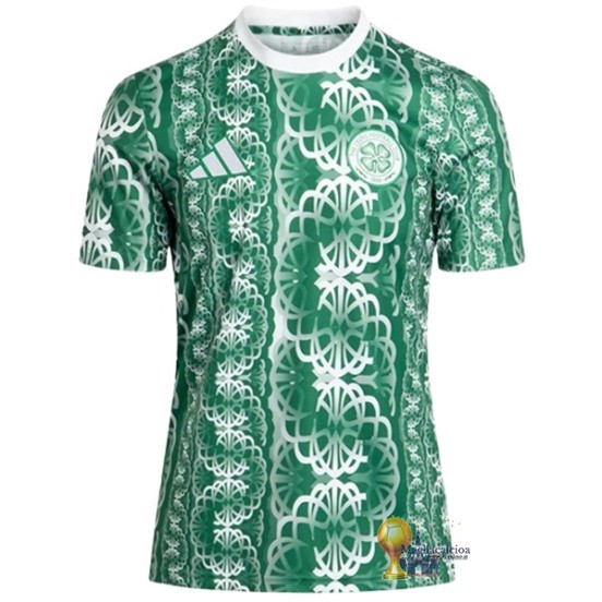 Thailandia Previo al partido Maglia Celtic 2024 2025 Verde