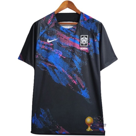 Thailandia Previo al partido Maglia Corea del Sud 2023 Nero