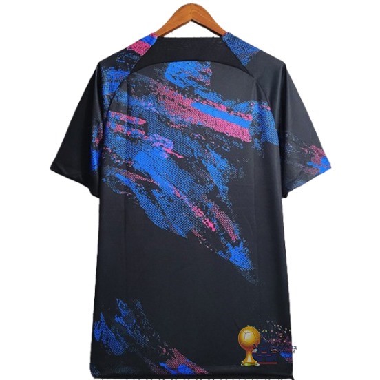 Thailandia Previo al partido Maglia Corea del Sud 2023 Nero