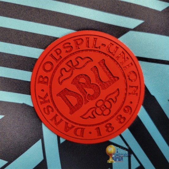 Thailandia Previo al partido Maglia Danimarca 2023 Blu