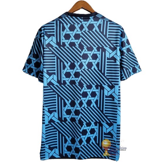 Thailandia Previo al partido Maglia Danimarca 2023 Blu