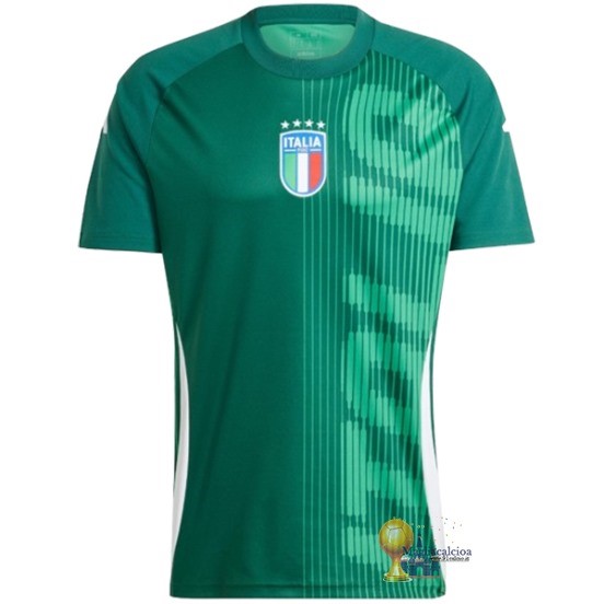 Thailandia Previo al partido Maglia Italia 2024 Verde