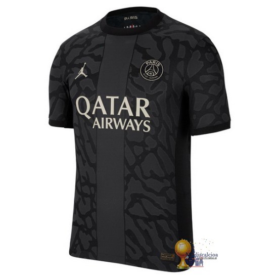 Thailandia Terza Maglia Paris Saint Germain 2023 2024 Nero