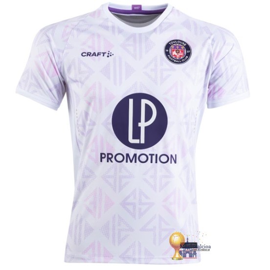 Thailandia Terza Maglia Toulouse 2023 2024 Bianco