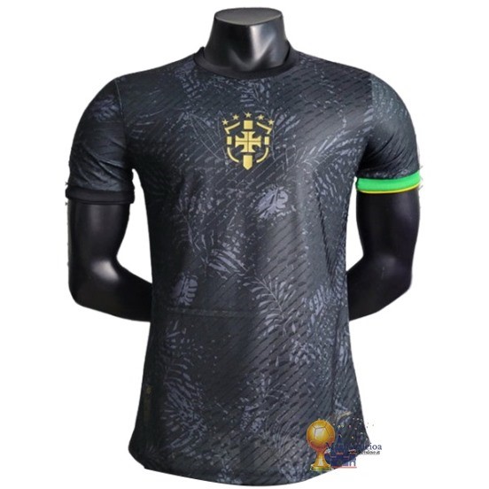 Thailandia speciale Jugadores Maglia Brasile 2023 Nero Verde