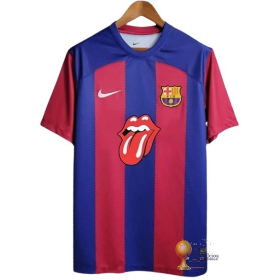 Thailandia speciale Maglia Barcelona 2023 2024 Blu II Rosso