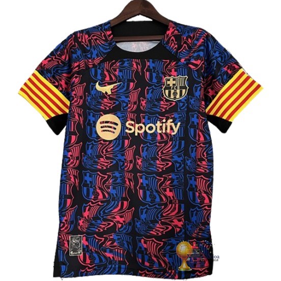 Thailandia speciale Maglia Barcelona 2023 2024 Purpureo I Blu