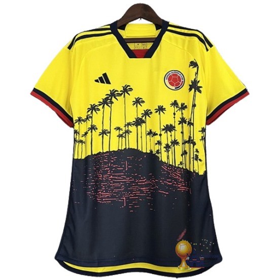 Thailandia speciale Maglia Columbia 2023 Giallo