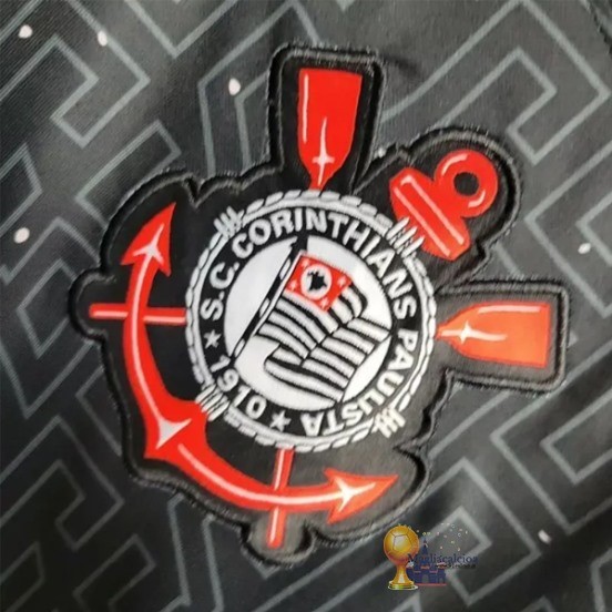 Thailandia speciale Maglia Corinthians Paulista 2023 2024 I Nero