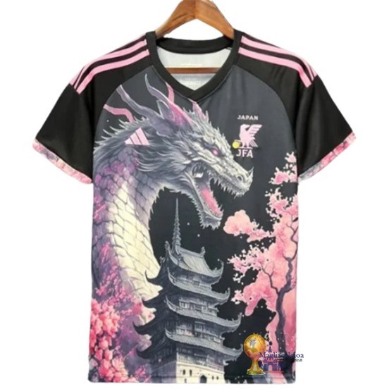 Thailandia speciale Maglia Giappone 2024 Nero Rosa