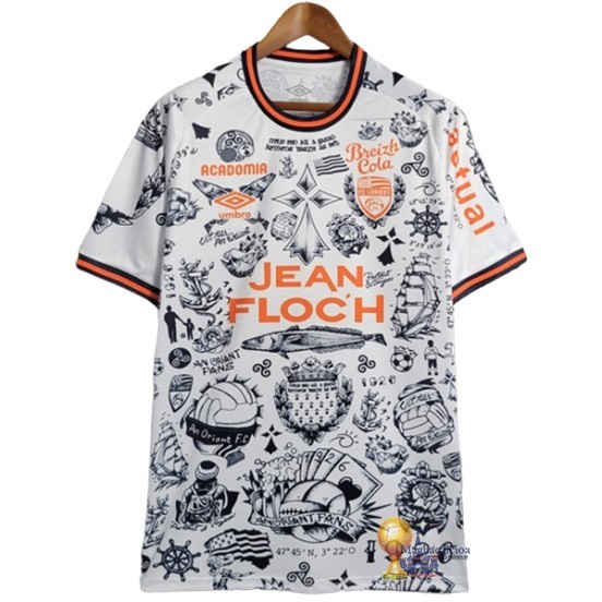 Thailandia speciale Maglia Lorient 2023 2024 Bianco