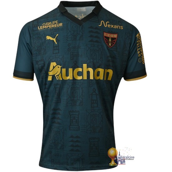 Thailandia speciale Maglia RC Lens 2023 2024 Verde