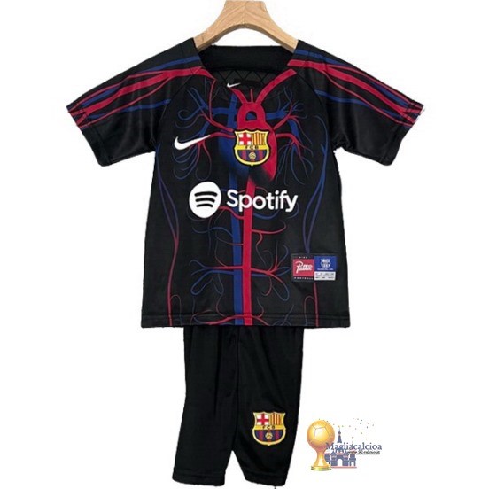 speciale Conjunto De Bambino Barcelona 2023 2024 Nero Rosso