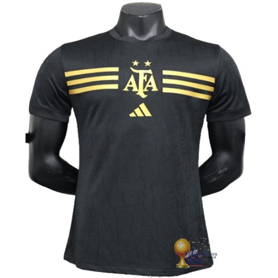 speciale Jugadores Maglia Argentina 2024 Nero Giallo