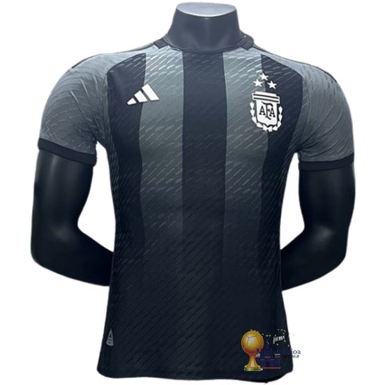 speciale Jugadores Maglia Argentina 2024 Nero Grigio