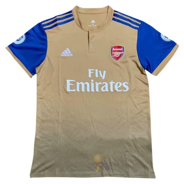 Calcio Maglie Formazione Arsenal 2019 2020 Giallo Blu Navy