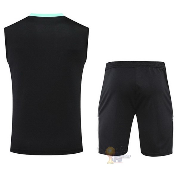 Calcio Maglie Formazione Sin Mangas Set Completo Arsenal 2022 2023 Nero Verde