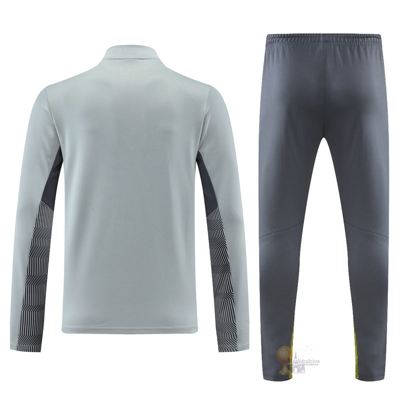 Calcio Maglie Giacca Boroussia Dorotmund 2021 2022 Grigio