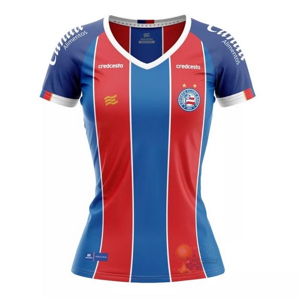 Calcio Maglie Casa Camiseta Donna Bahia 2020 2021 Blu Rosso
