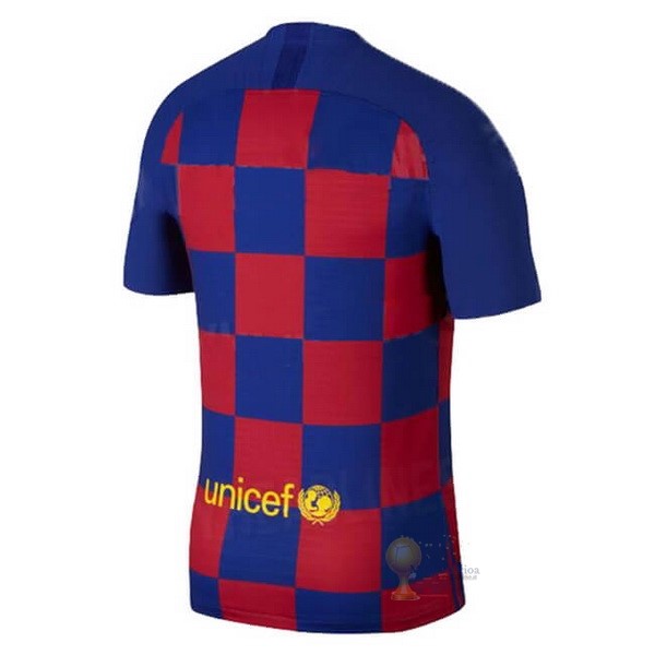 Calcio Maglie Home Maglia Barcellona Stile rétro 2019 2020 Blu Rosso