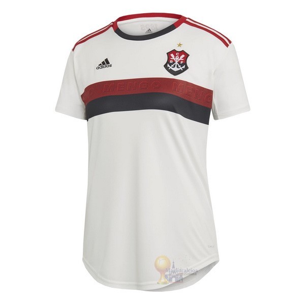 Calcio Maglie Away Maglia Donna Flamengo 2019 2020 Bianco