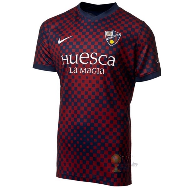 Calcio Maglie Home Maglia Huesca 2021 2022 Rosso