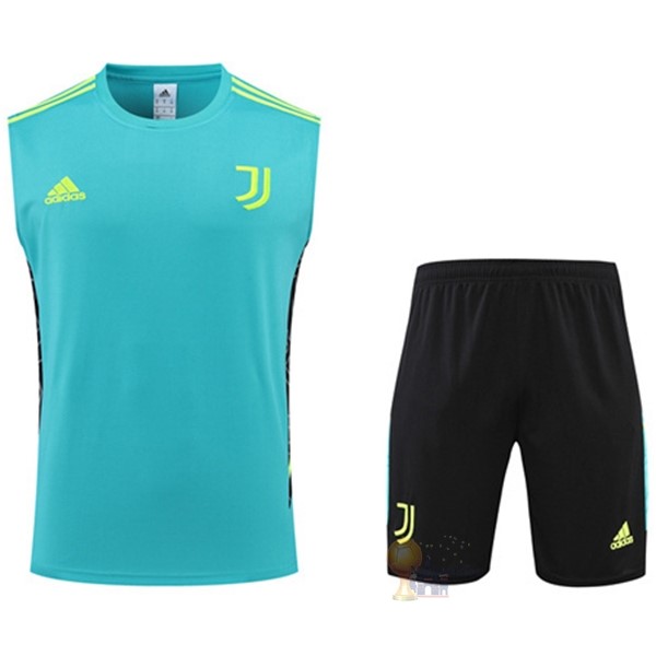 Calcio Maglie Formazione Sin Mangas Set Completo Juventus 2022 2023 Verde Nero