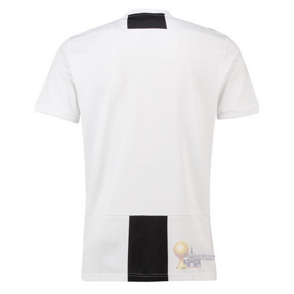 Calcio Maglie Home Maglia Juventus Stile rétro 2018 2019 Nero Bianco