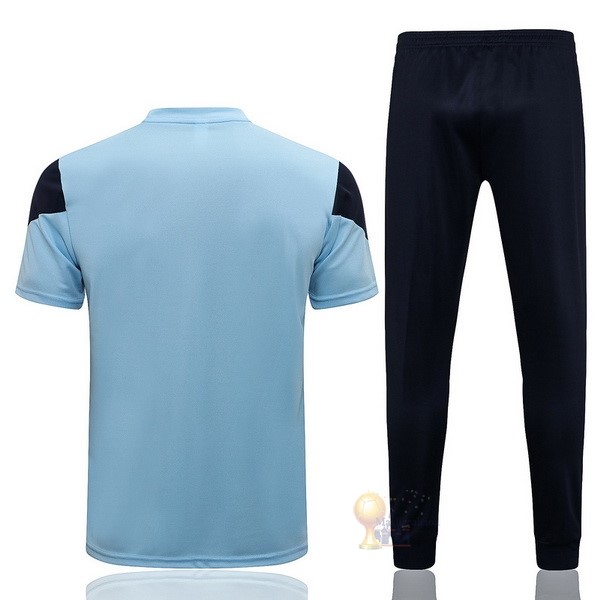 Calcio Maglie Formazione Set Completo Manchester City 2021 2022 Blu