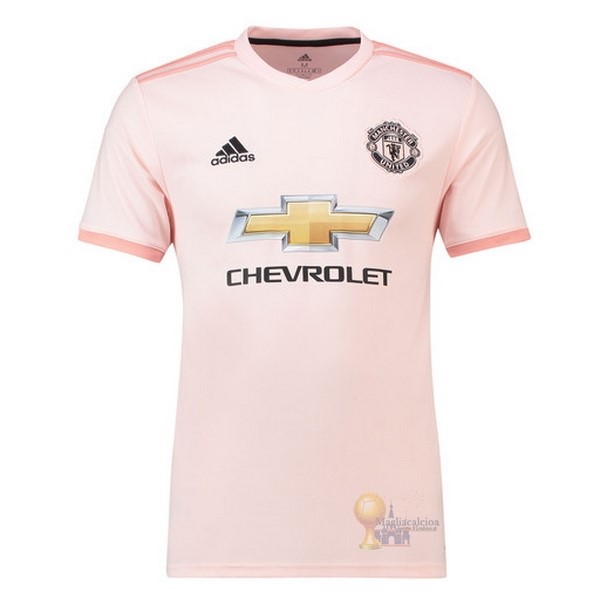 Calcio Maglie Away Maglia Manchester United Stile rétro 2018 2019 Rosa