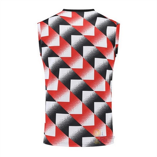 Calcio Maglie Formazione Sin Mangas Manchester United 2022 2023 Rosso Nero