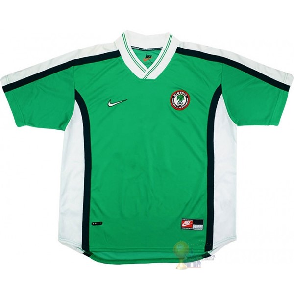 Calcio Maglie Home Maglia Nigeria Stile rétro 1998 Verde