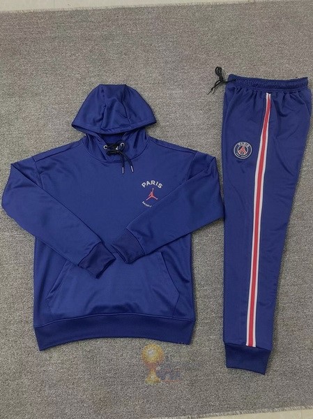 Calcio Maglie Chaqueta Con Capucha Bambino Paris Saint Germain 2022 2023 Blu