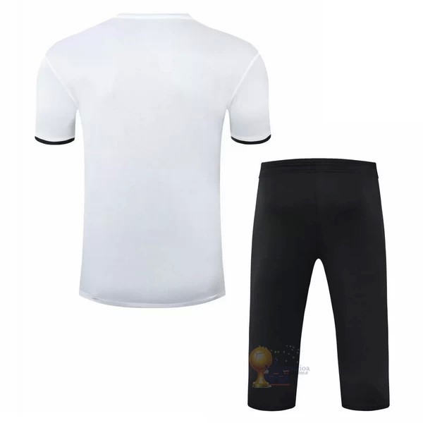 Calcio Maglie Formazione Set Completo Paris Saint Germain 2020 2021 Bianco Nero