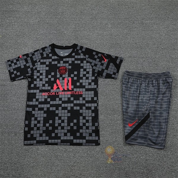 Calcio Maglie Formazione Set Completo Paris Saint Germain 2021 2022 Grigio