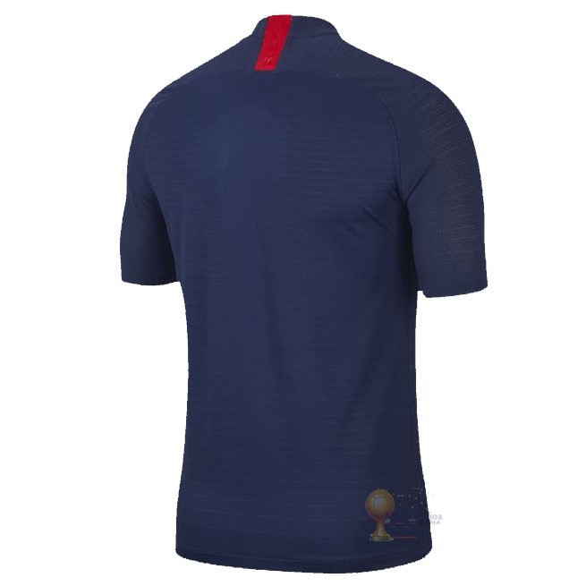 Calcio Maglie Home Maglia Paris Saint Germain Stile rétro 2019 2020 Blu