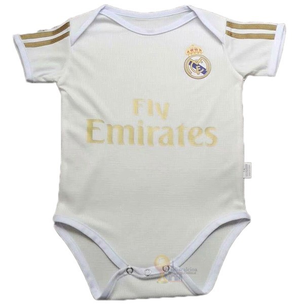 Calcio Maglie Home Tutine Bambino Real Madrid 2019 2020 Bianco