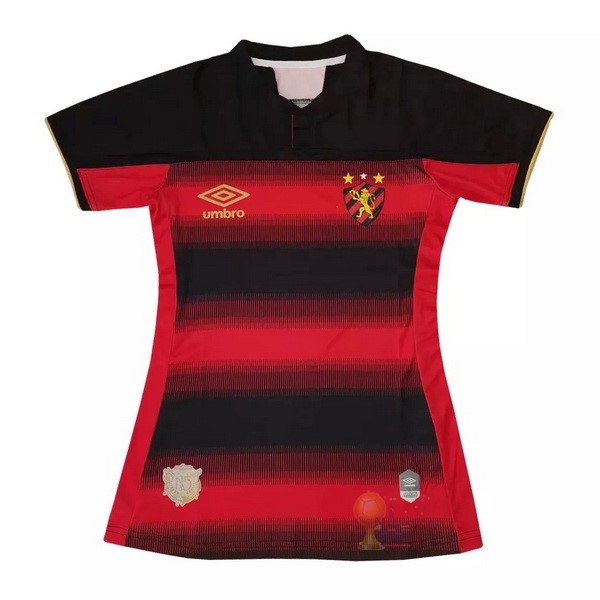 Calcio Maglie Casa Camiseta Donna Recife 2020 2021 Rosso Nero