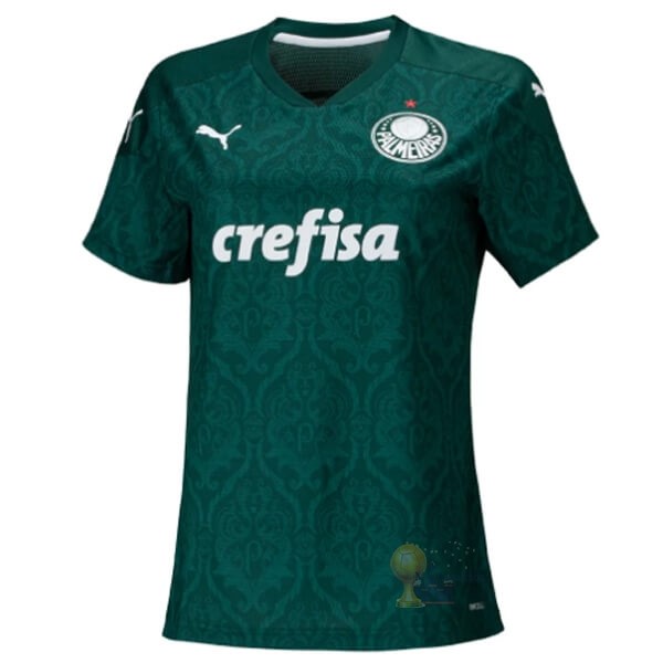Calcio Maglie Home Donna Maglia Palmeiras 2020 2021 Verde
