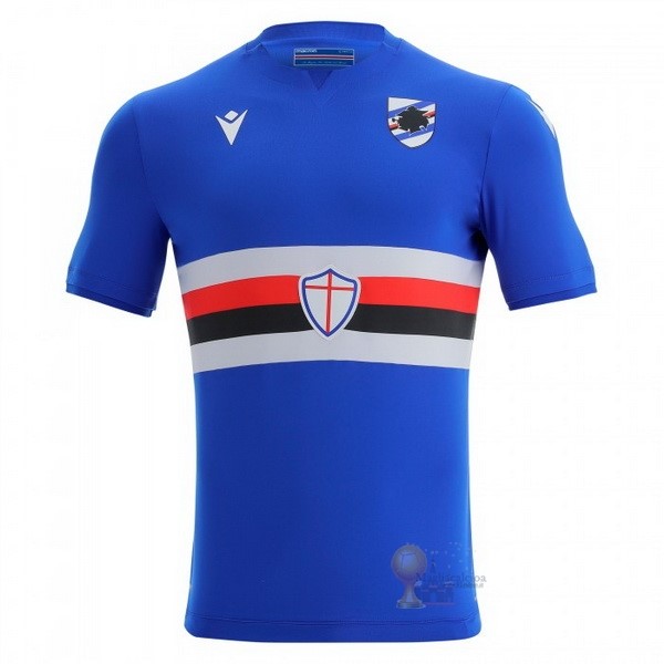 Calcio Maglie Home Maglia Sampdoria 2021 2022 Blu