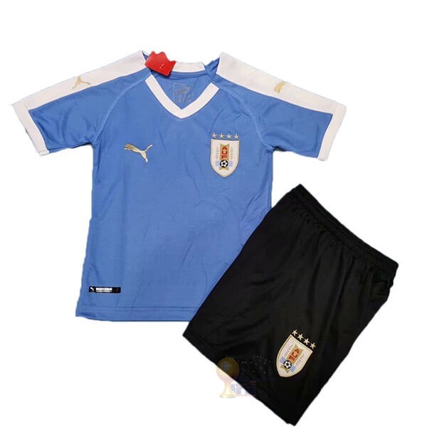 Calcio Maglie Home Conjunto De Bambino Uruguay 2019 Blu